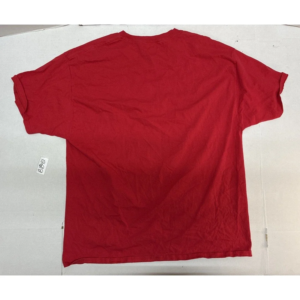 Champion Rutgers‎ Athletics T-Shirt Mens XL Red Short Sleeve Scarlet Knights Tee - Picture 4 of 4